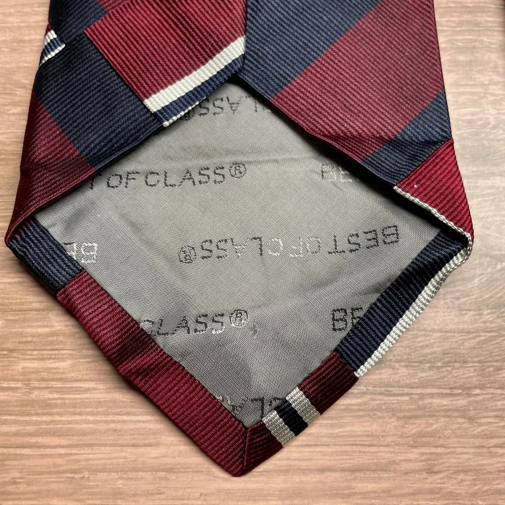 Robert Talbott Best of Class‎ for Nordstrom Mens Burgundy Necktie USA Silk